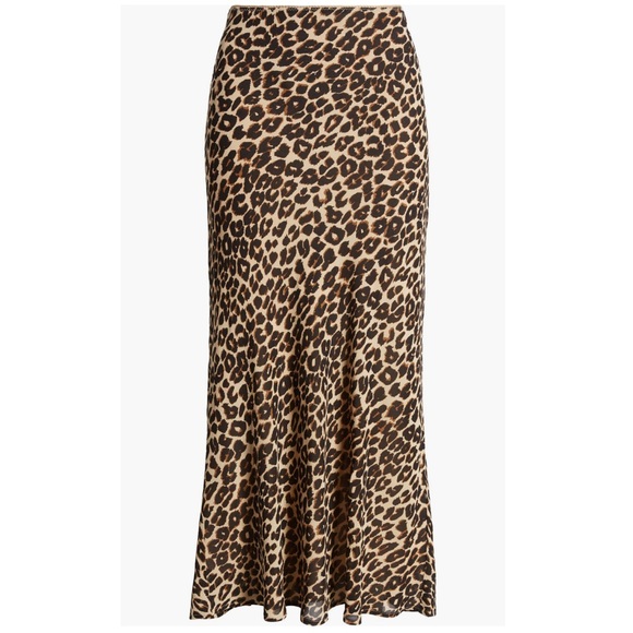 REFORMATION Layla Silk Skirt - Picture 5 of 6